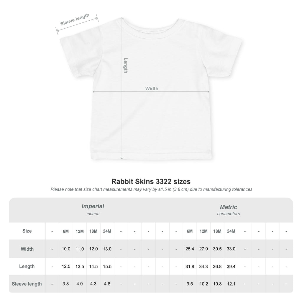Infant Tee — "Tested by the Almighty" Christian Baby Shirt