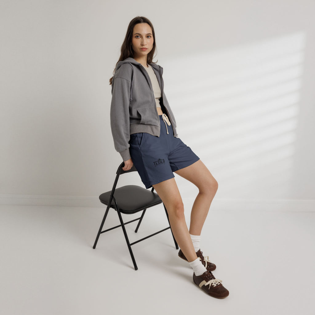 Tested Lightweight Fleece Sweat Shorts — Garment-Dyed Casual Athletic Lounge Shorts