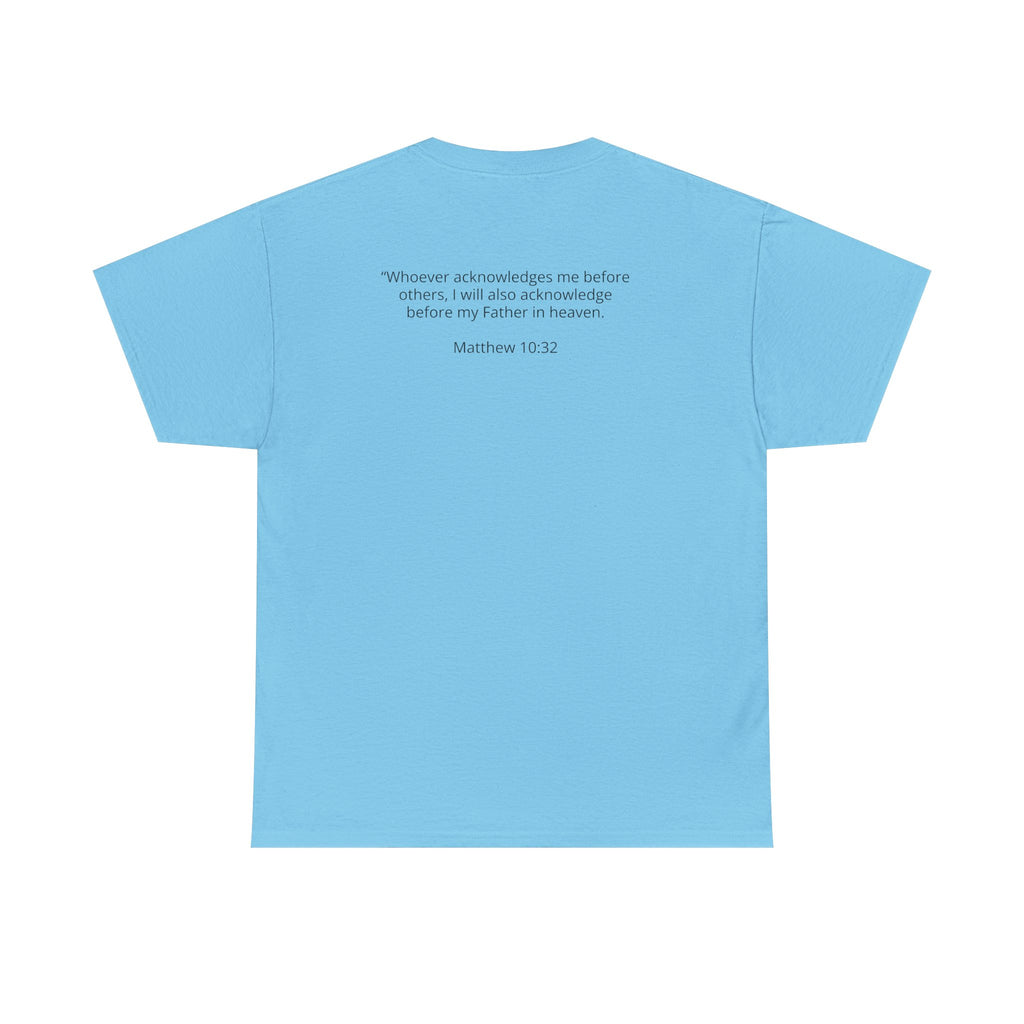Tested Not Destroyed Christian T-Shirt — Faith Cross Inspirational Tee