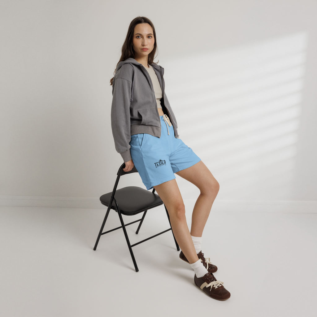 Tested Lightweight Fleece Sweat Shorts — Garment-Dyed Casual Athletic Lounge Shorts
