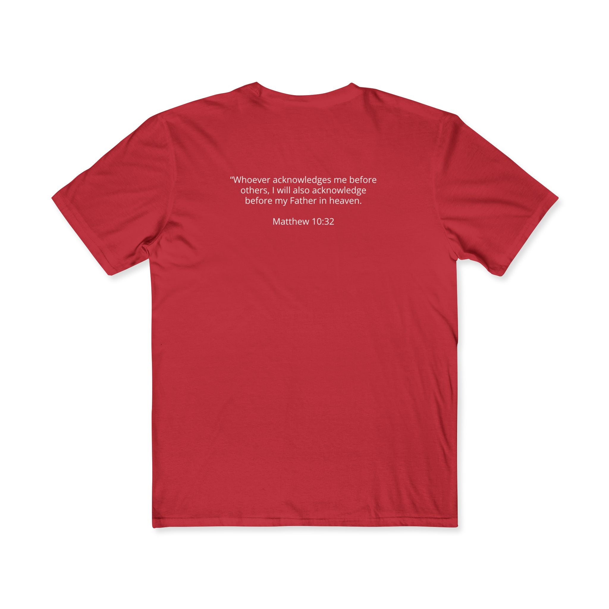 Tested & Testimony Men's Christian T-Shirt — "Tested, yet testimony" Faith Tee
