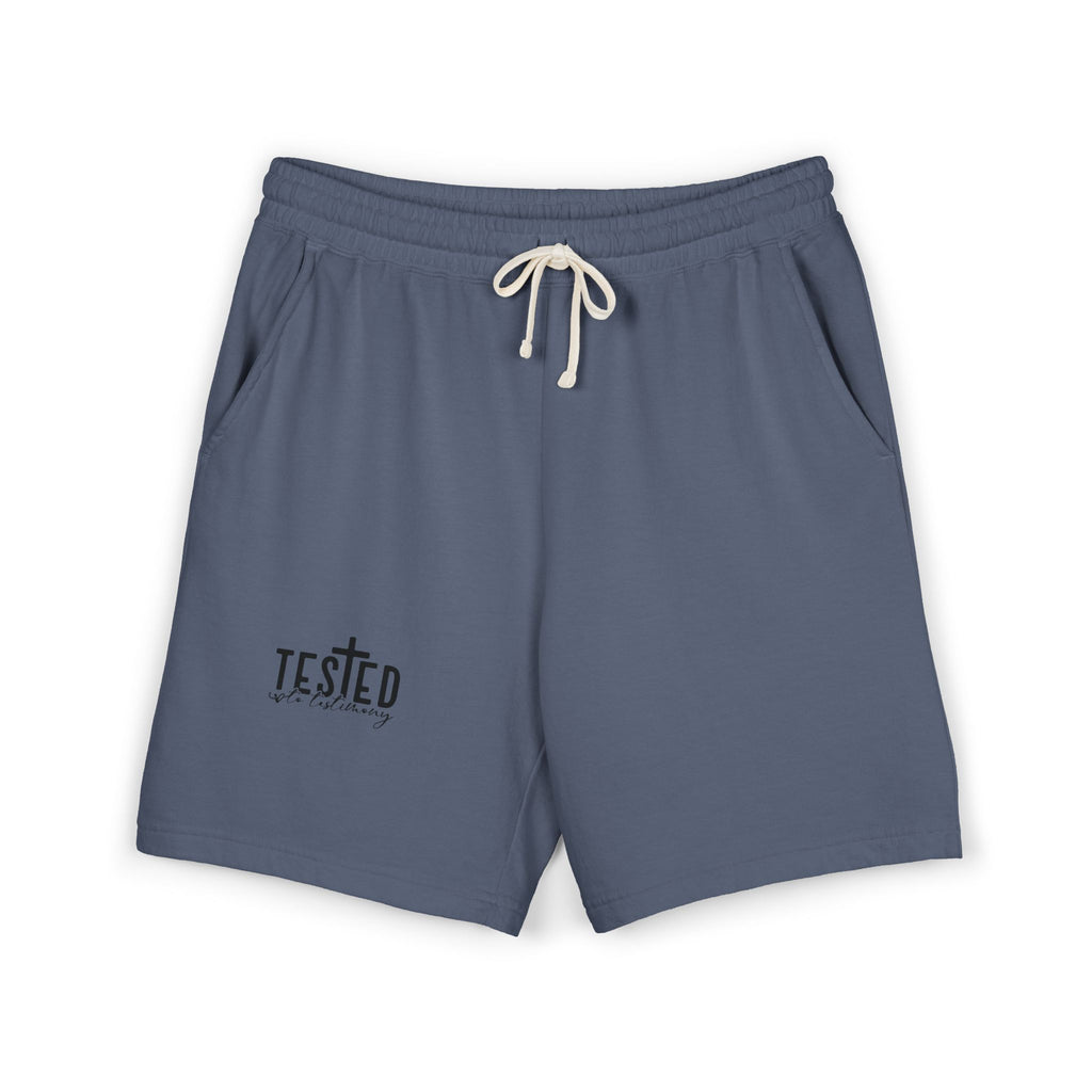 Tested Lightweight Fleece Sweat Shorts — Garment-Dyed Casual Athletic Lounge Shorts