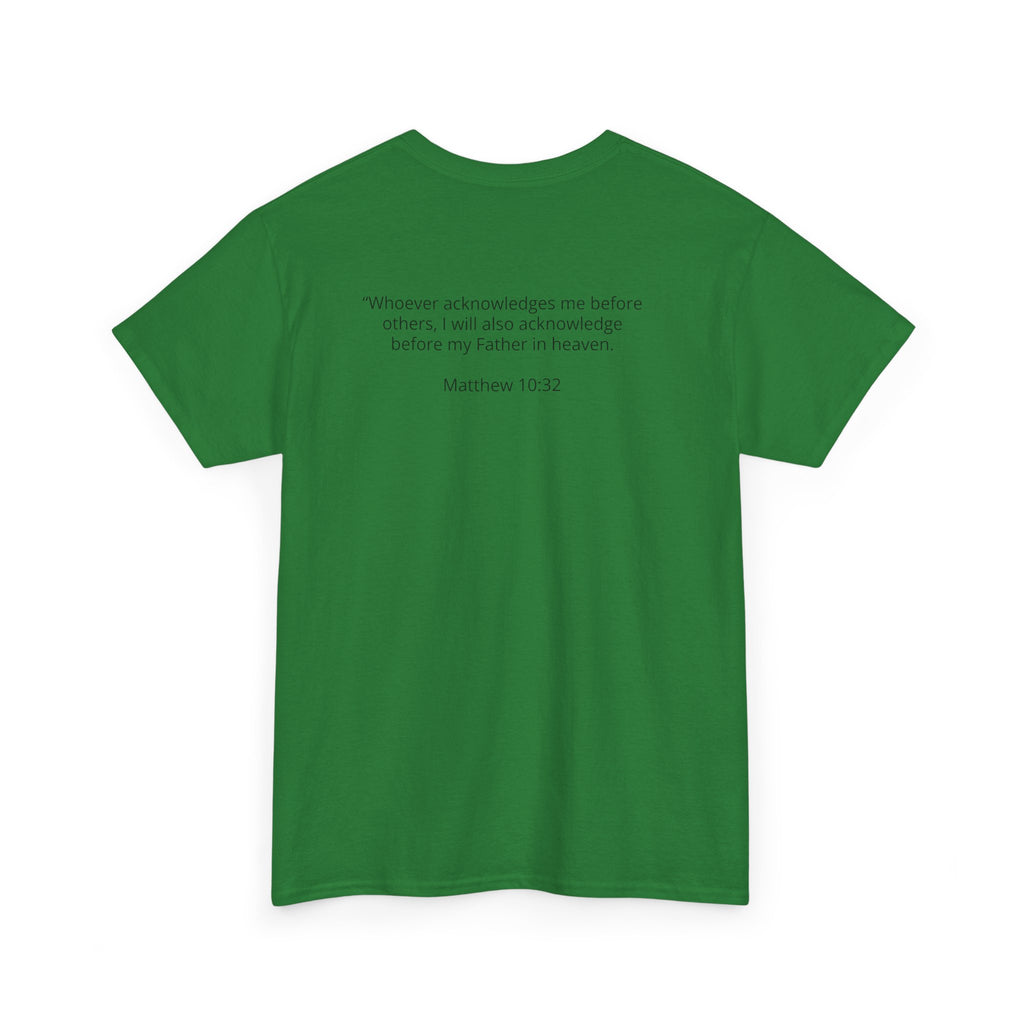 Tested Not Destroyed Christian T-Shirt — Faith Cross Inspirational Tee
