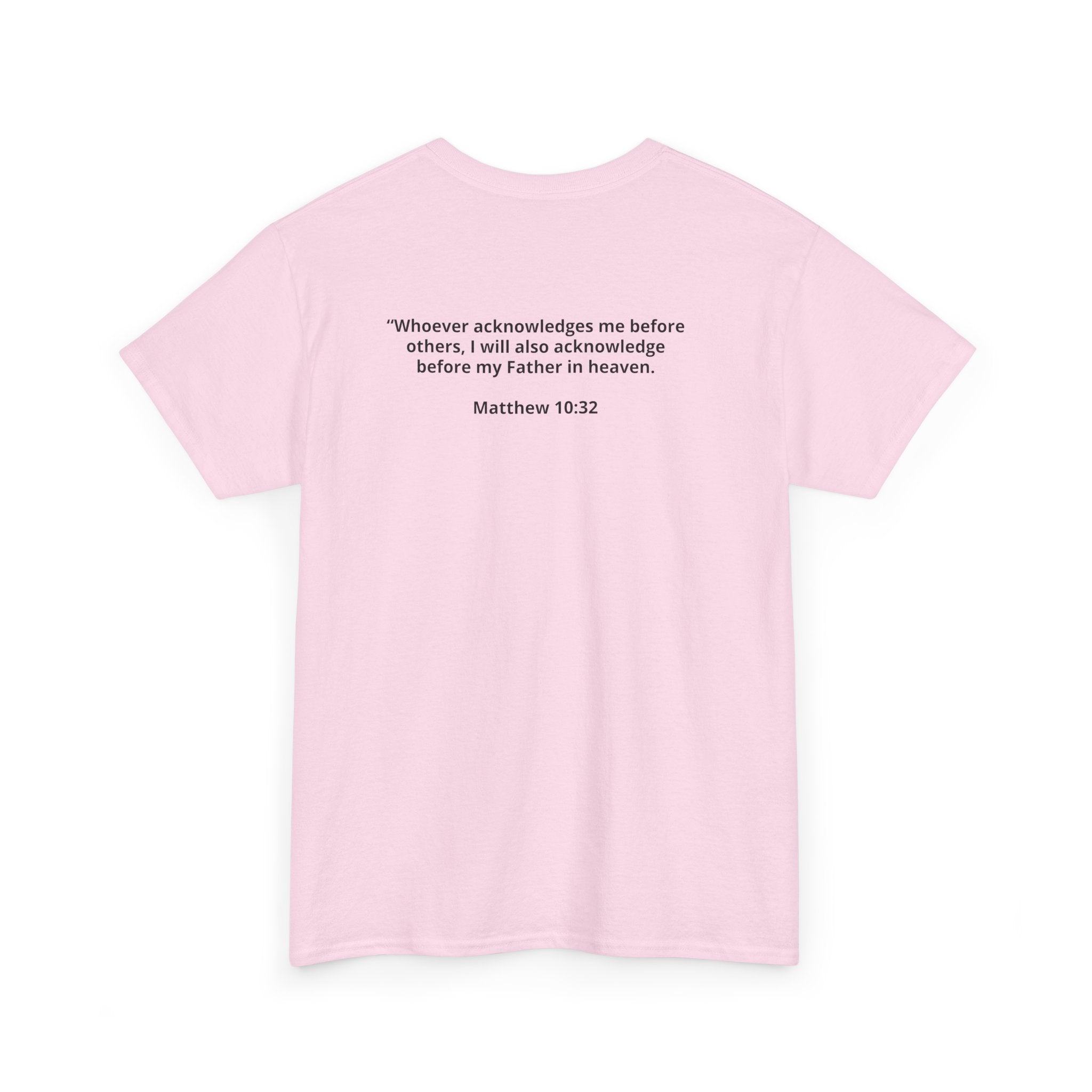 Tested Not Destroyed Christian T-Shirt — Faith Cross Inspirational Tee