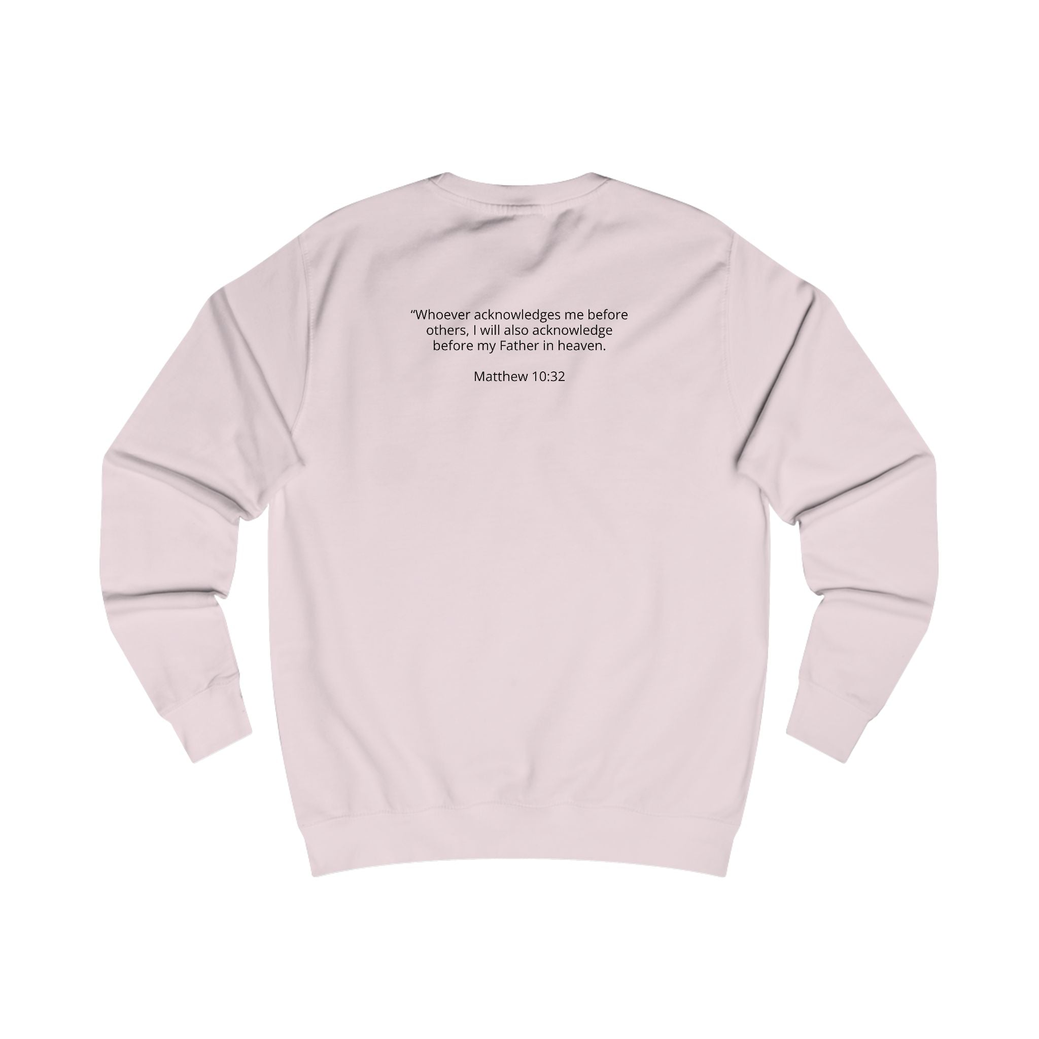 Tested into Testimony Sweatshirt — Christian Faith Cross Crewneck