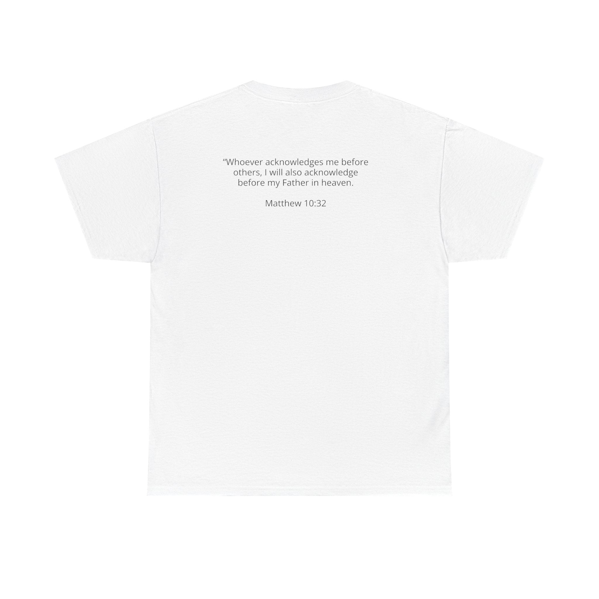 Tested Not Destroyed Christian T-Shirt — Faith Cross Inspirational Tee