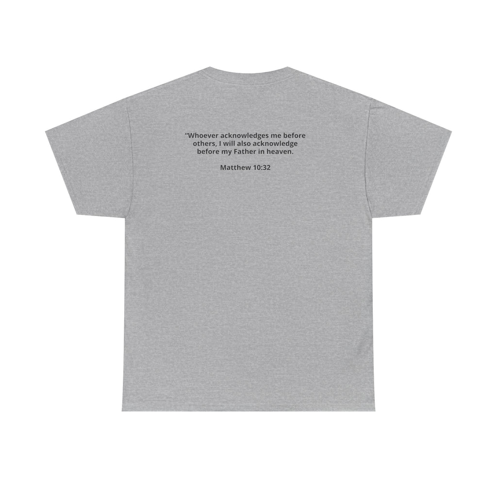 Tested Not Destroyed Christian T-Shirt — Faith Cross Inspirational Tee