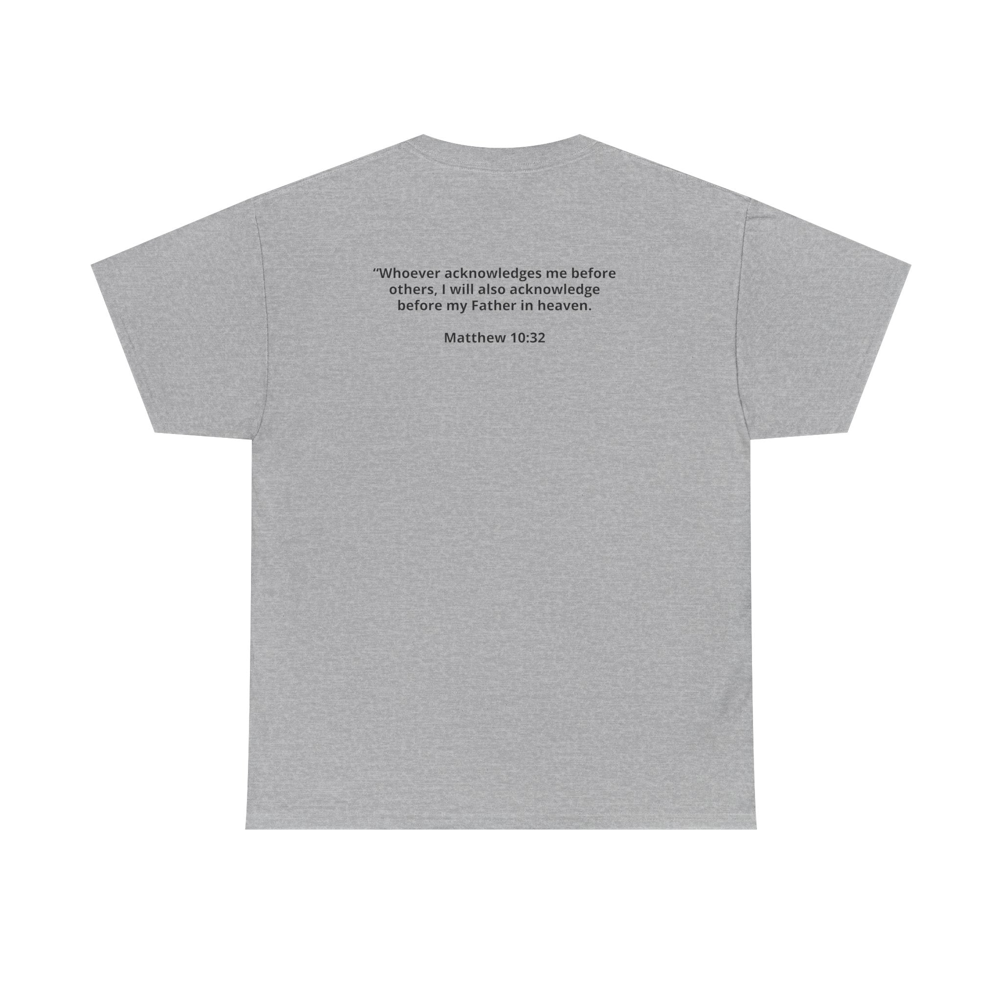 Tested Not Destroyed Christian T-Shirt — Faith Cross Inspirational Tee