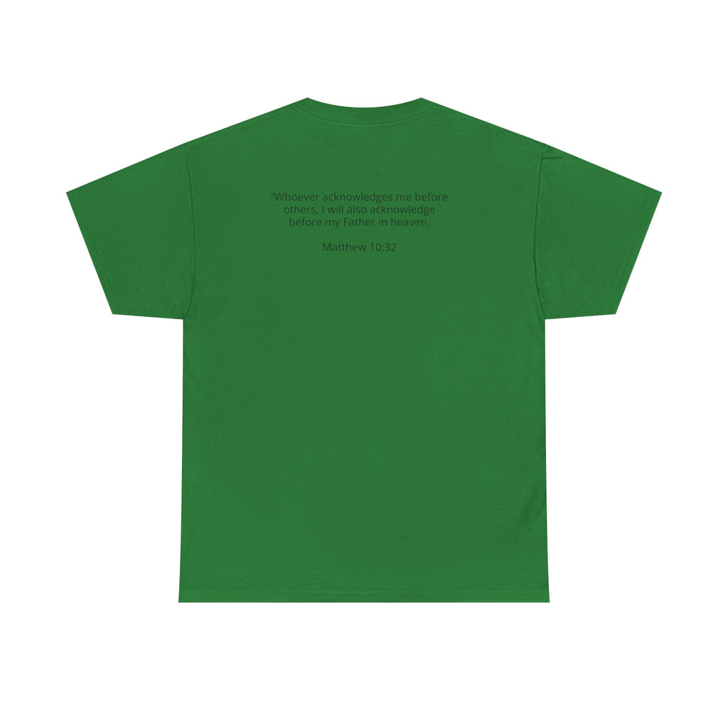 Tested Not Destroyed Christian T-Shirt — Faith Cross Inspirational Tee