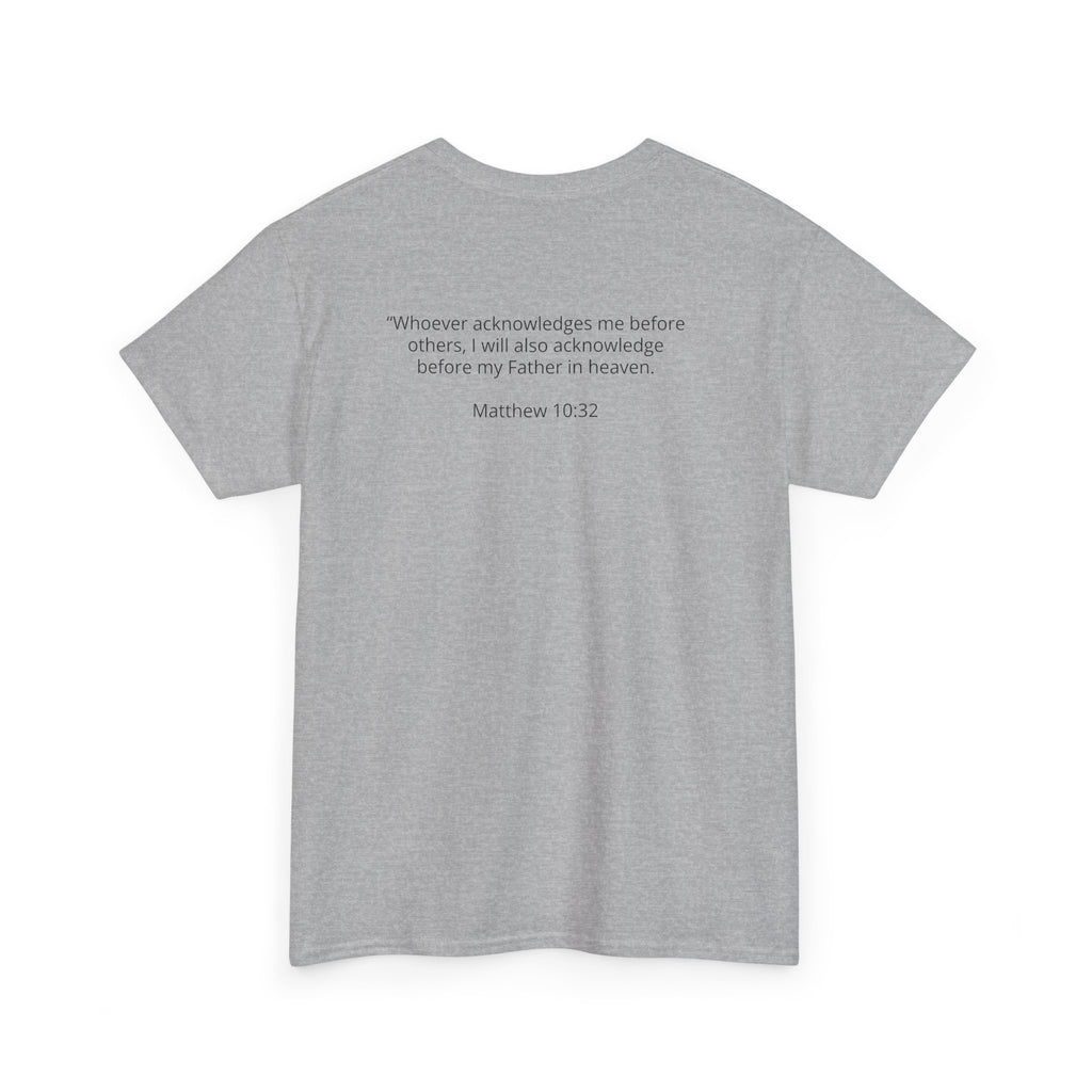 Tested Not Destroyed Christian T-Shirt — Faith Cross Inspirational Tee