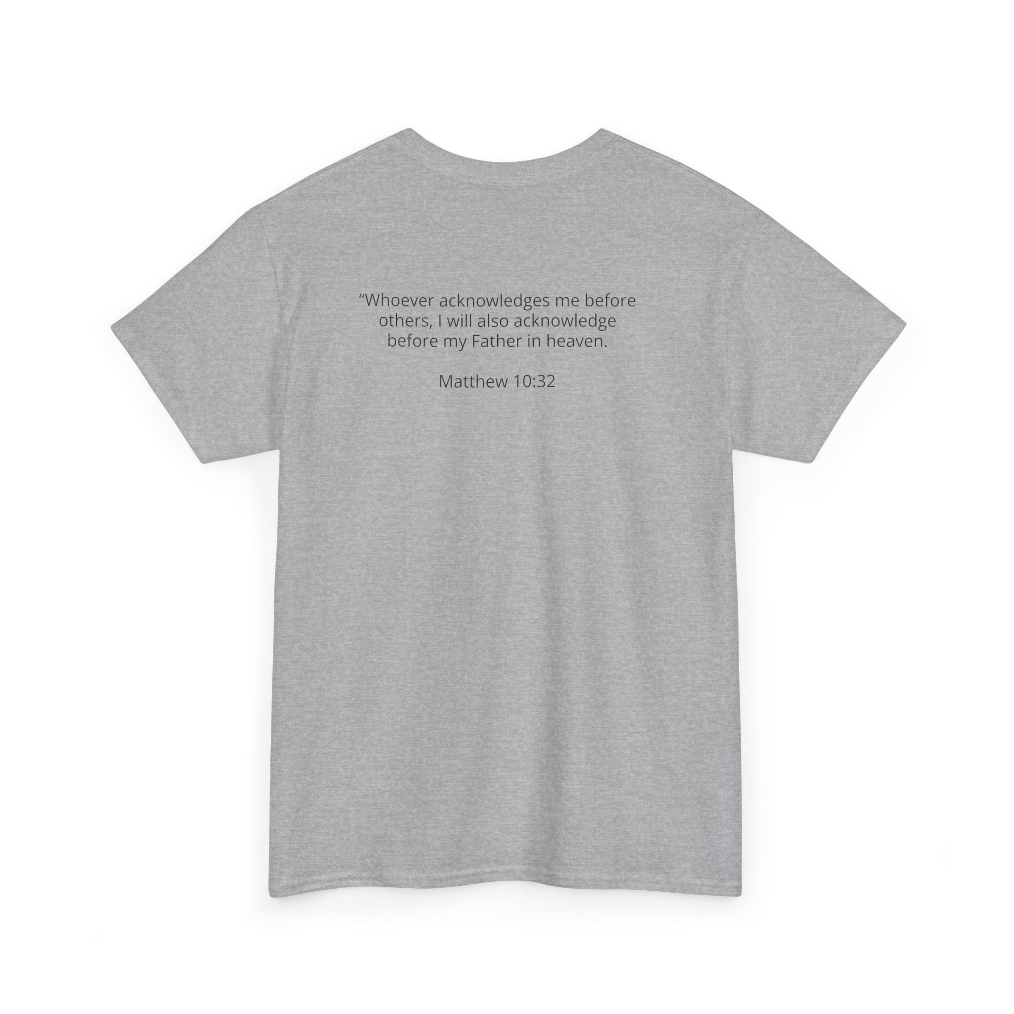 Tested Not Destroyed Christian T-Shirt — Faith Cross Inspirational Tee