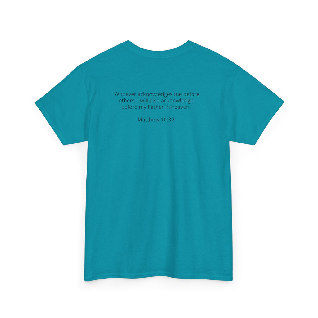 Tested Not Destroyed Christian T-Shirt — Faith Cross Inspirational Tee