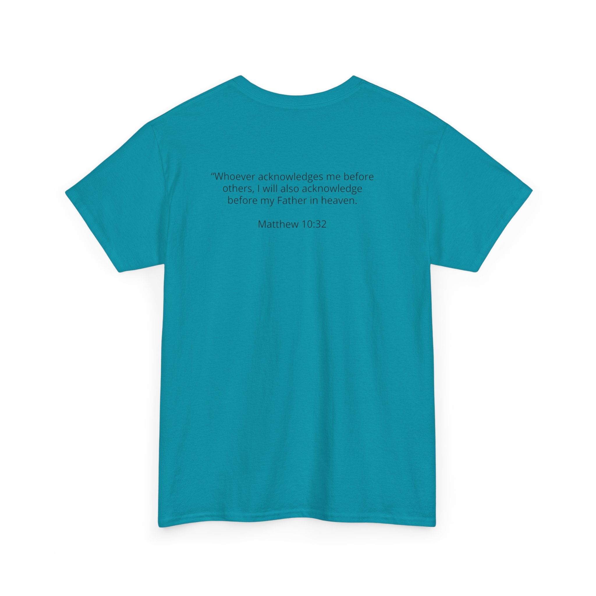 Tested Not Destroyed Christian T-Shirt — Faith Cross Inspirational Tee