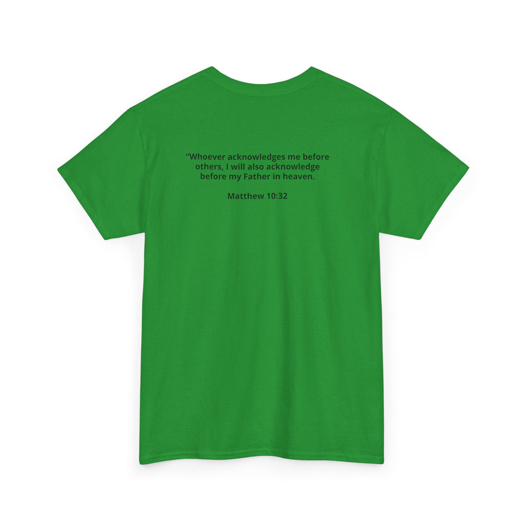 Tested Not Destroyed Christian T-Shirt — Faith Cross Inspirational Tee