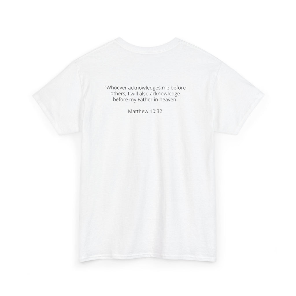 Tested Not Destroyed Christian T-Shirt — Faith Cross Inspirational Tee