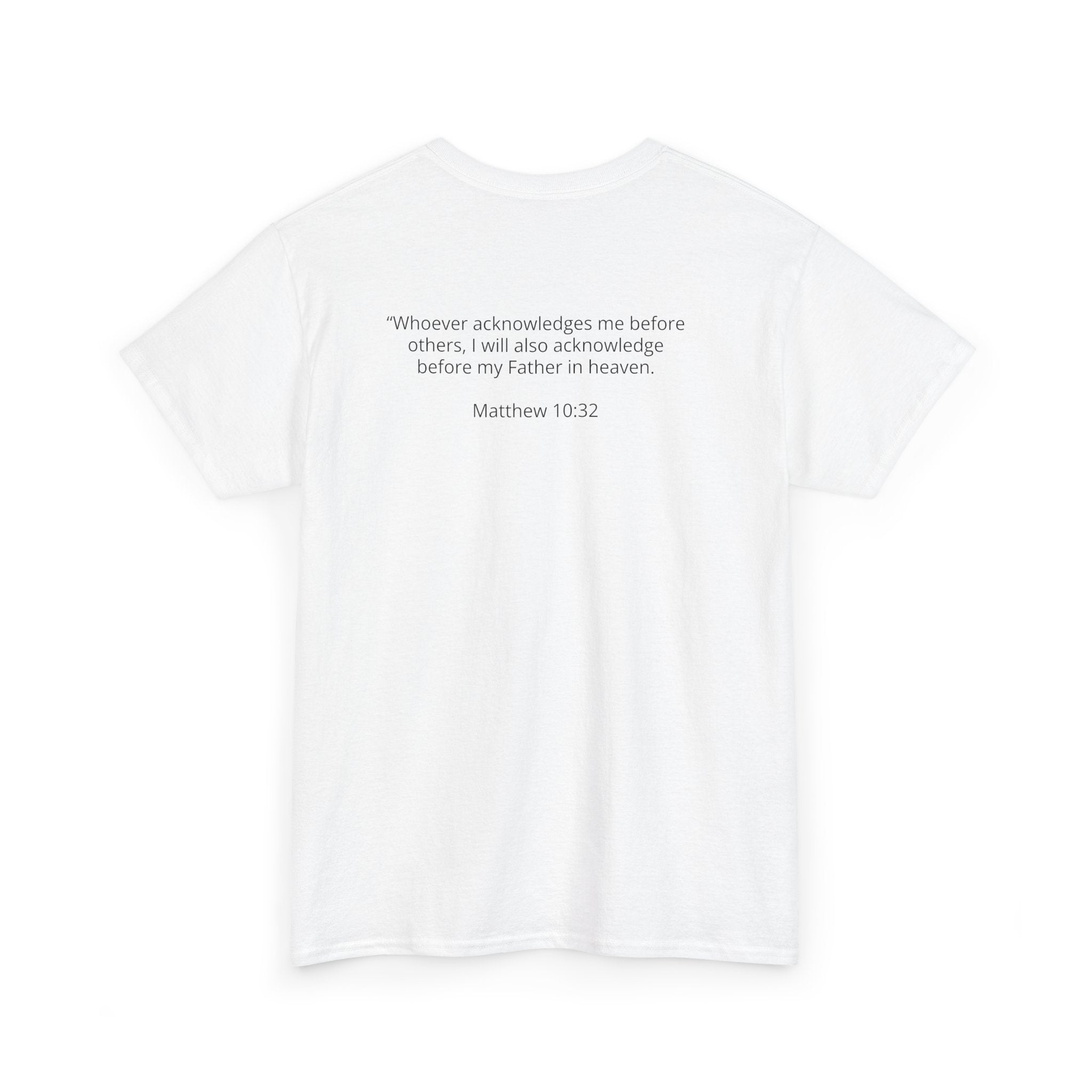 Tested Not Destroyed Christian T-Shirt — Faith Cross Inspirational Tee