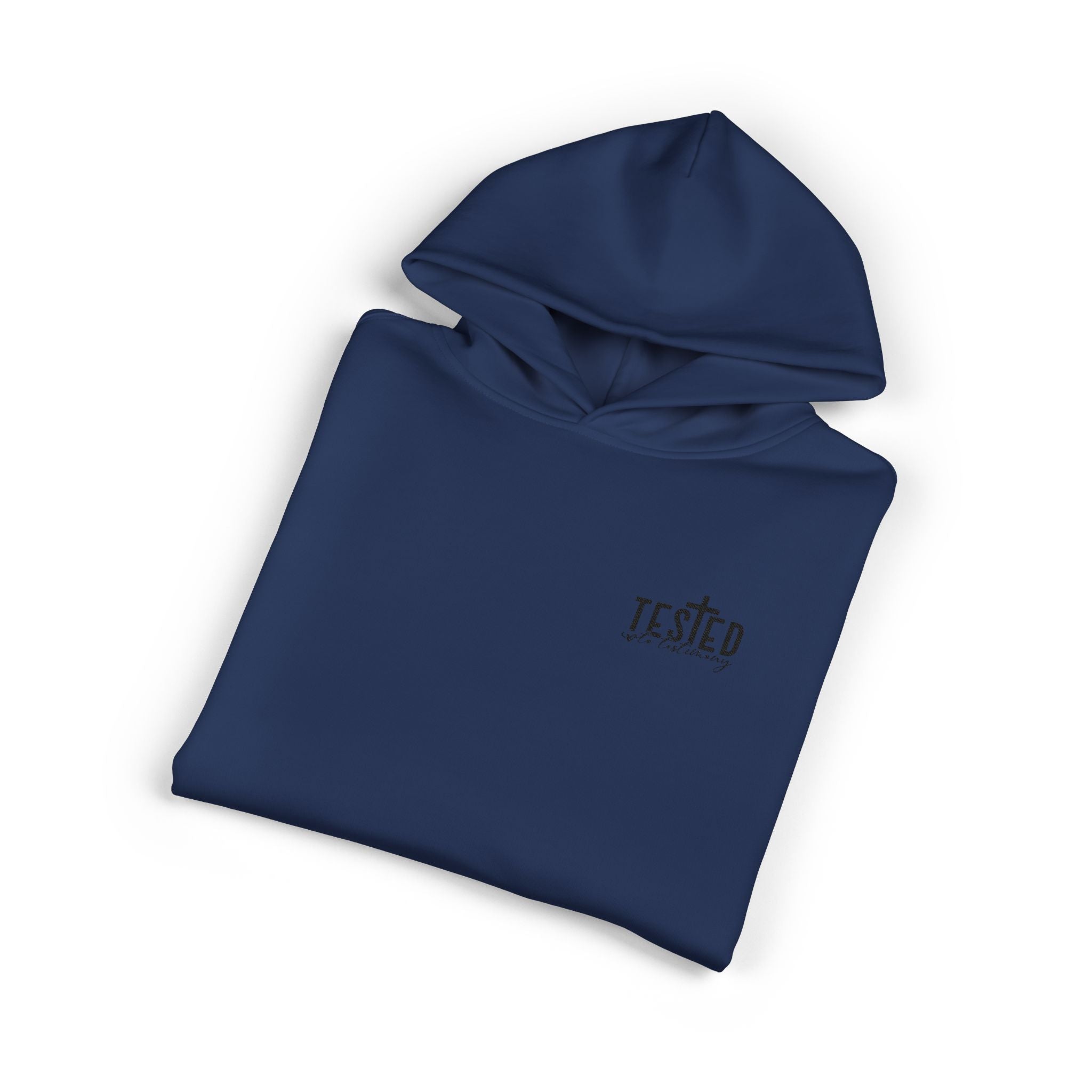 Tested Faith Hoodie – "Tested, Not Destroyed" Christian Graphic Hoodie