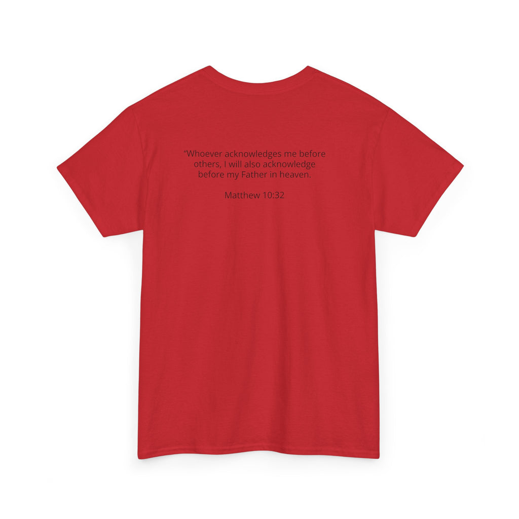 Tested Not Destroyed Christian T-Shirt — Faith Cross Inspirational Tee