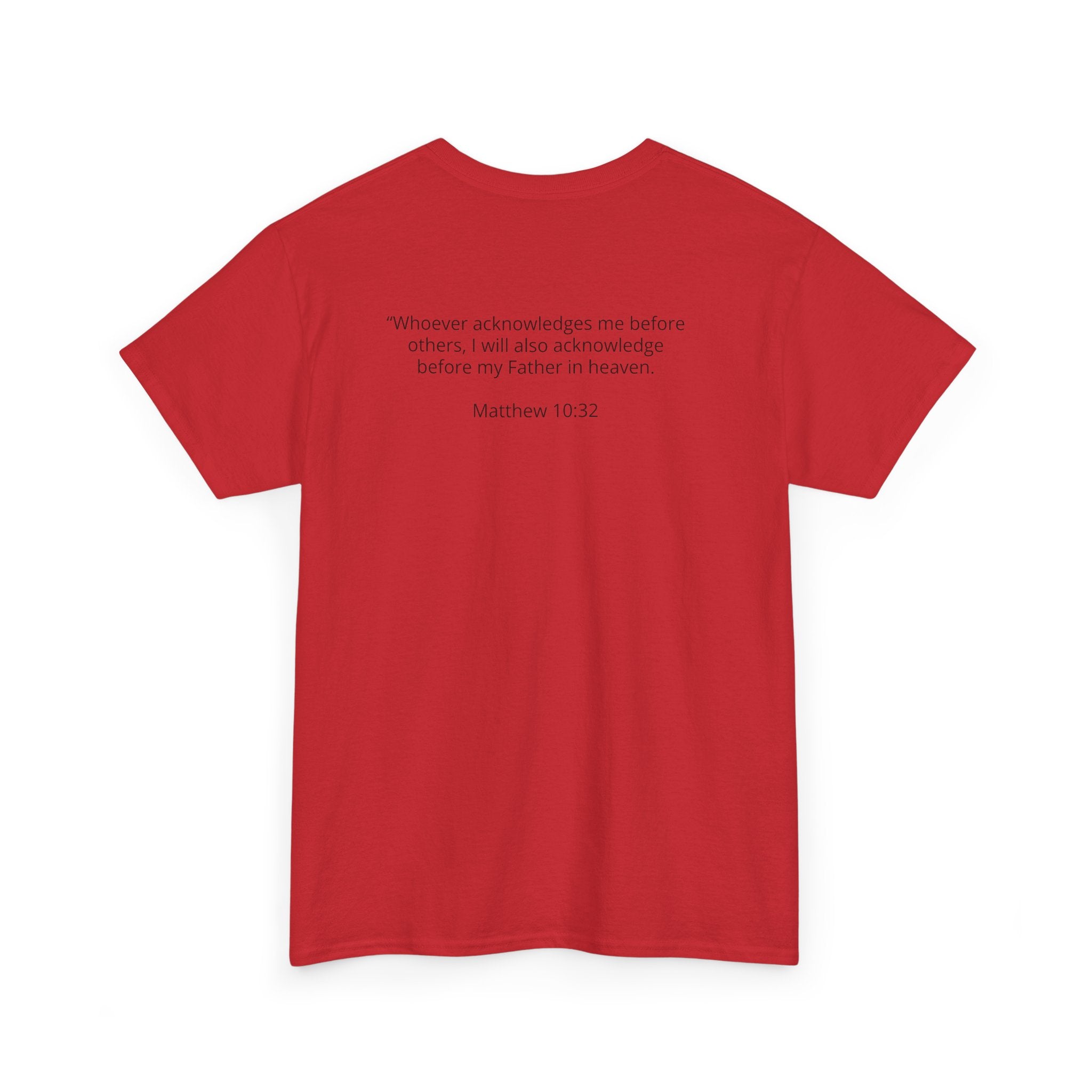 Tested Not Destroyed Christian T-Shirt — Faith Cross Inspirational Tee