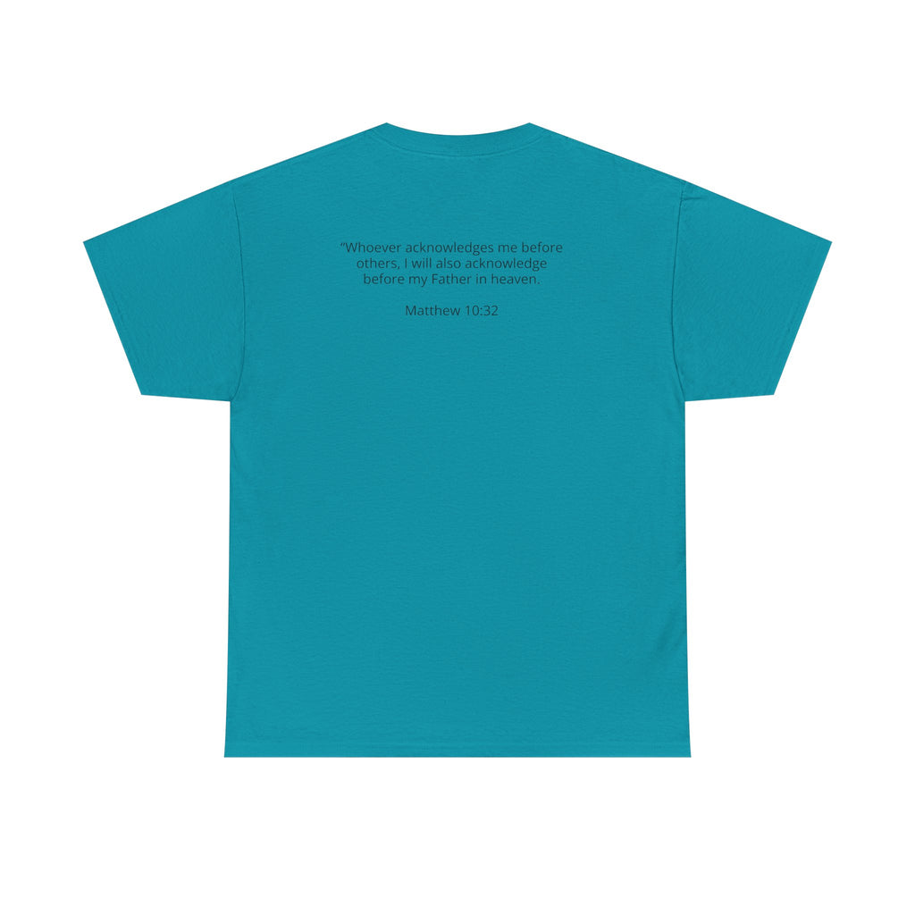 Tested Not Destroyed Christian T-Shirt — Faith Cross Inspirational Tee