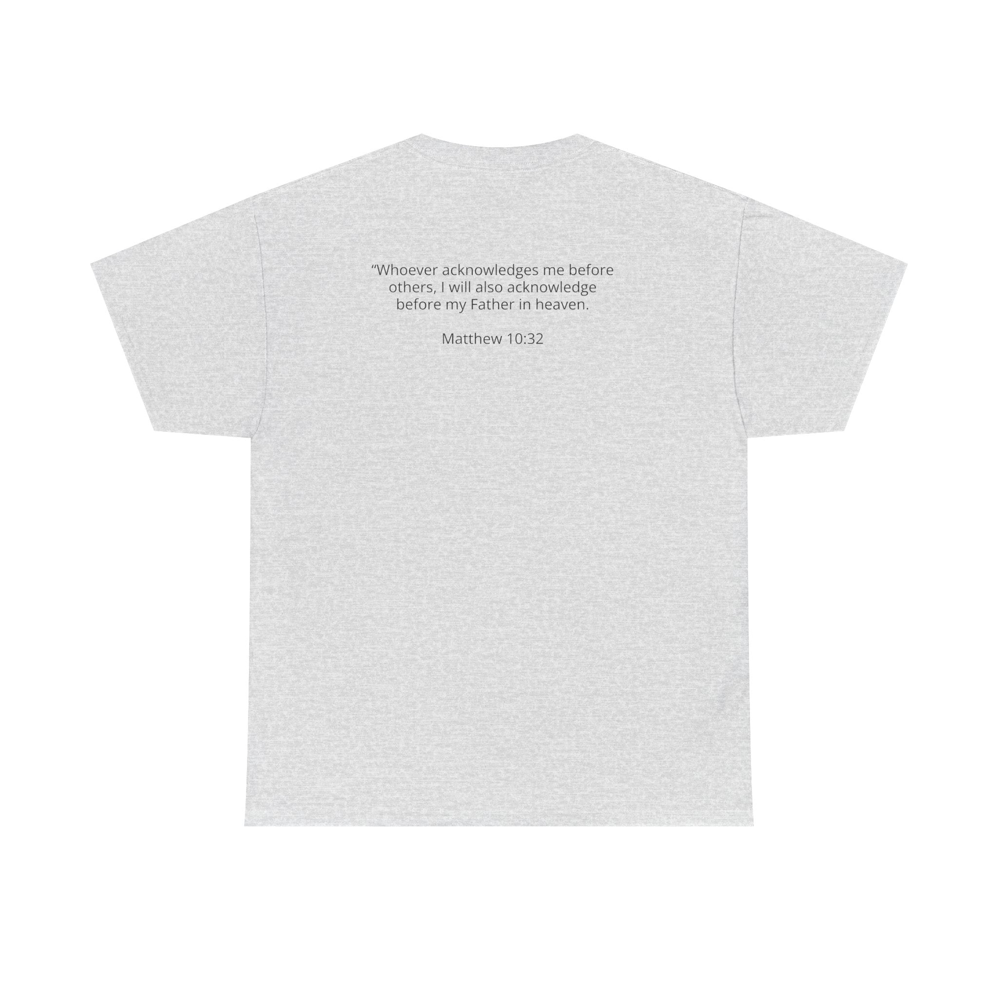 Tested Not Destroyed Christian T-Shirt — Faith Cross Inspirational Tee